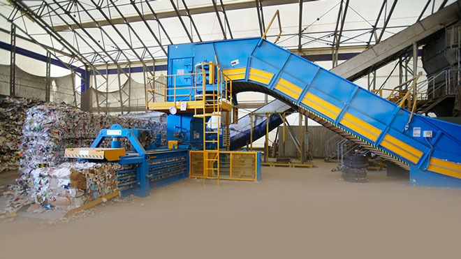 Altpapier Entsorgung